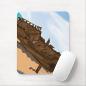 Gestrand wrak muismat (Met muis)