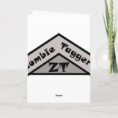 Gestrande Wenskaart Kaart (Achterkant)