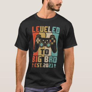 Gestreefd tot Big Bro 2023 Video Game Promoted Bro T-shirt