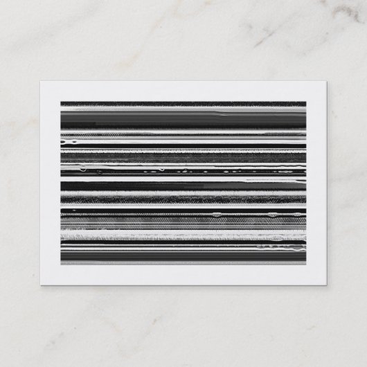 Gestreept Abstract (grens) Visitekaartje (Voorkant)