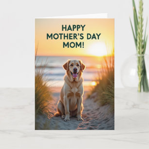 Gestreept Beste Hond Ooit Kaart
