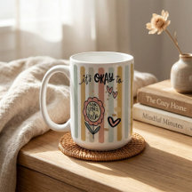 Gestreept Boho Bloemendesign Het Is Oké Om Om Hulp