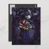 gestreept briefkaart (Voorkant / Achterkant)