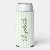 Gestreept Bruidsfeest Favor Slanke (Seltzer Achterkant)