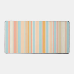 Gestreept bureaumat, esthetische bureaudecoratie,  bureaumat