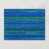 Gestreept Japans houtsnede textiel Briefkaart (Voorkant)