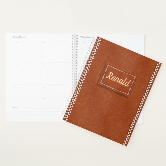 Gestreept leder planner (Display)