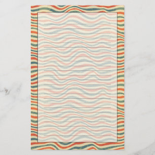 Gestreept patroon briefpapier
