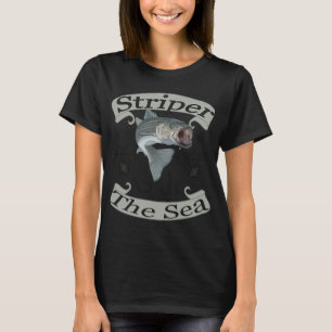 Gestreept zeebaars t-shirt