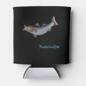 gestreepte bas koelbox blikjeskoeler (Voorkant)