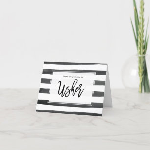 gestreepte bedankt dat je mijn ceremoniemeester be