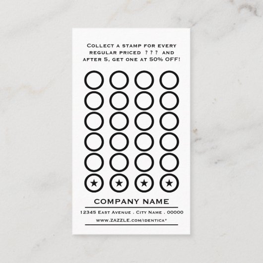 Gestreepte Chic Loyalty Barbers Pole (Achterkant)