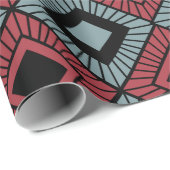 Gestreepte diamanten cadeaupapier (Rol Hoek)