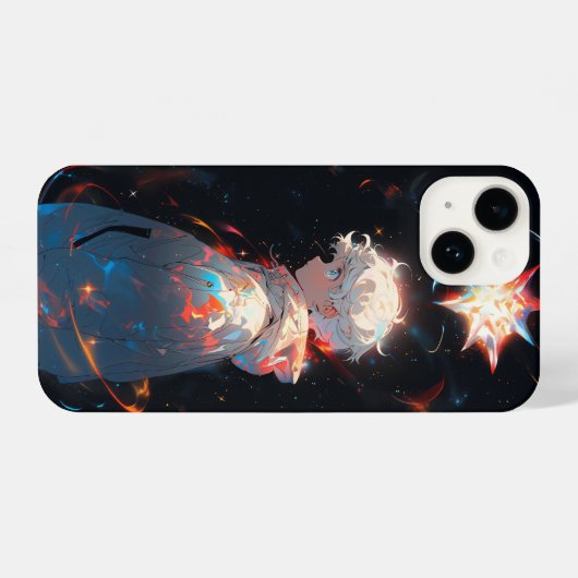 Gestreepte dochter iPhone hoesje (Achterkant horizontaal)