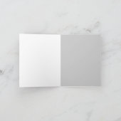 Gestreepte Glimlach Notecard Kaart (Binnen)