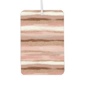 Gestreepte gouden glitter roze luchtverfrisser (Voorkant)