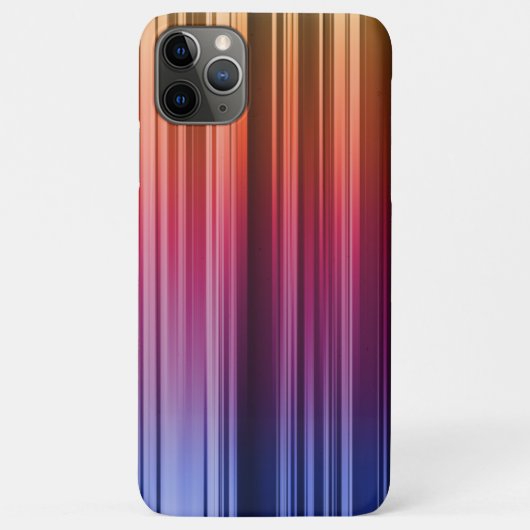 Gestreepte Gradiënt  Case-Mate iPhone Case (Achterkant)