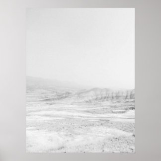  gestreepte heuvelheuvels, naar links geslepen poster