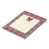 Gestreepte kerst Kladblok (Gedraaid)