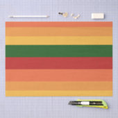 Gestreepte kleuren in het najaar tissuepapier (Craft)