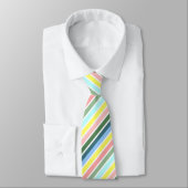 Gestreepte kleuren van Bermuda Stropdas (Gebonden)