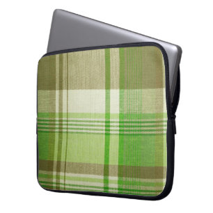 Gestreepte laptophoes laptop sleeve