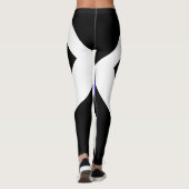 Gestreepte Leggings (Achterkant)