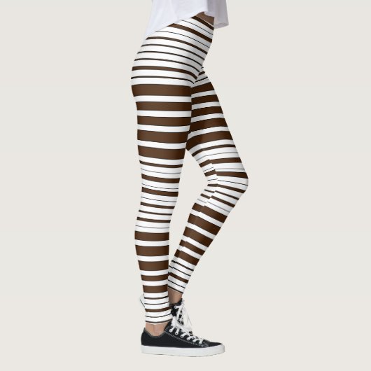 Gestreepte Leggings (Rechts)