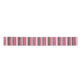 Gestreepte luipaard en roze lint (Voorkant)