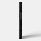 gestreepte neushoorn met monogram Case-Mate iPhone case (Achterkant / Rechts)