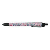 Gestreepte patroon 2 zwarte inkt pen (Bodem)