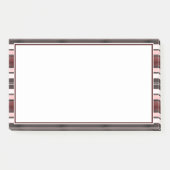 Gestreepte patroon post-it® notes (Voorkant)