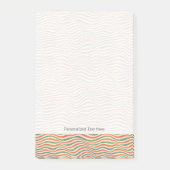 Gestreepte patroon post-it® notes (Voorkant)