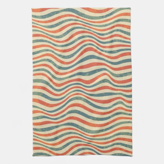 Gestreepte patroon theedoek (Verticaal)