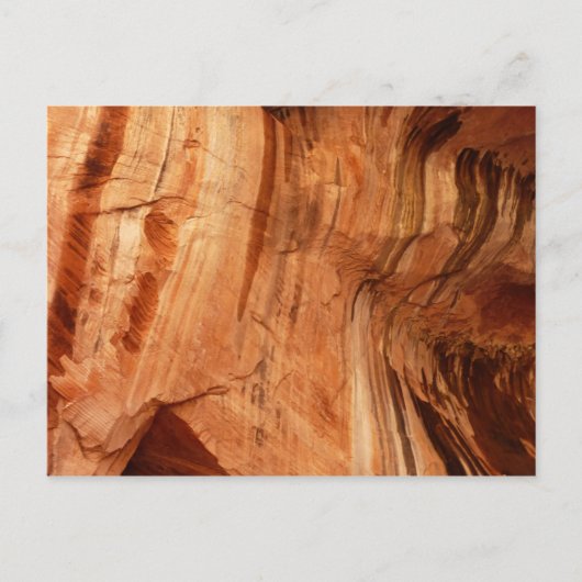 Gestreepte Rock of Double Arch Alcove I van Zion Briefkaart (Voorkant)