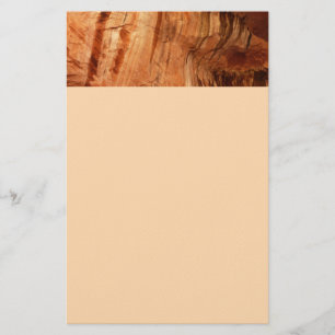 Gestreepte Rock of Double Arch Alcove I van Zion Briefpapier