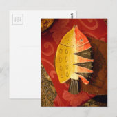 Gestreepte sensatie Tijger Barb Fish Art Print Briefkaart (Voorkant / Achterkant)