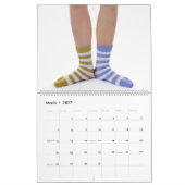Gestreepte Sokken Kalender (Mar 2027)