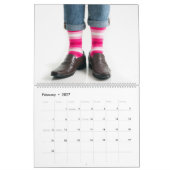 Gestreepte Sokken Kalender (Feb 2027)