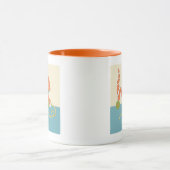 Gestreepte Speelgoed Kat met Kok van Koord Mok (Midden)