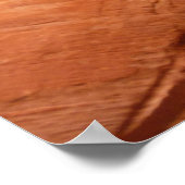 Gestreepte steen van Double Arch Alcove II bij Zio Poster (Hoek)