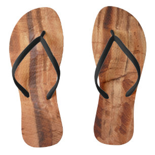 Gestreepte steen van Double Arch Alcove II bij Zio Teenslippers