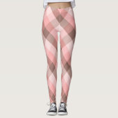 Gestreepte stof leggings (Voorkant)