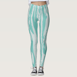 Gestreepte streepjes leggings