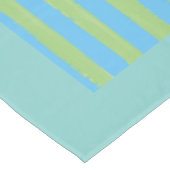 Gestreepte tablet tafelkleed (Gekanteld)