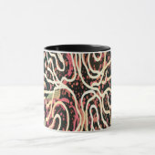 Gestreepte textuur mok (Midden)