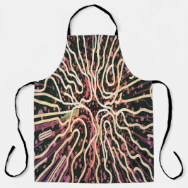 Gestreepte textuur schort