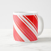 Gestreepte traktaties extra grote beker (Voorkant rechts)