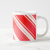 Gestreepte traktaties extra grote beker (Rechts)