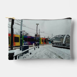 Gestreepte tram etui